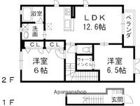 物件の間取り画像