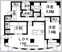 物件の間取り画像