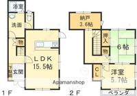 物件の間取り画像