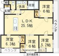 物件の間取り画像