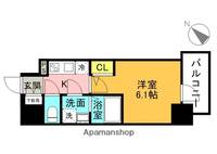 大阪府大阪市福島区海老江7丁目の賃貸マンションの間取り