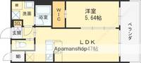 プレジオさくら夙川の間取り