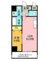 物件の間取り画像