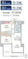 物件の間取り画像