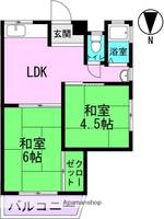 コーポ白峰の間取り