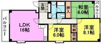 メゾンサンストリームの間取り