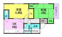 ウッディハイツ202の間取り