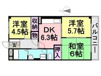 物件の間取り画像