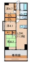 物件の間取り画像