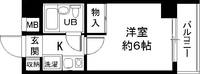 橋本アパートメント203の間取り
