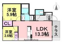物件の間取り画像