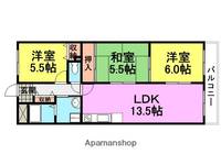 マンションあぜりあ203の間取り