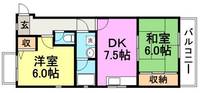 花みずき105の間取り