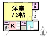ロイヤルメゾン園田3301の間取り