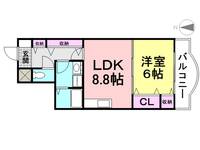 物件の間取り画像