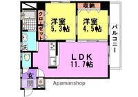 ヴァンドーム武庫之荘205の間取り
