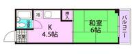 塚口グリーンハイツの間取り