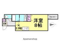 ソレイユ塚口401の間取り