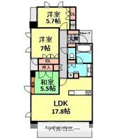 物件の間取り画像