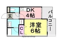 サウスサイド武庫之荘204の間取り