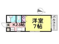 マンション立花305の間取り