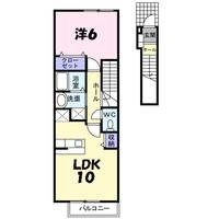 サンハイツ北六甲参番館の間取り