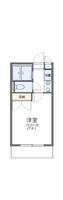 レオパレス西宮北弐番館の間取り