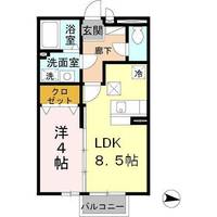 アネックスコート A棟の間取り