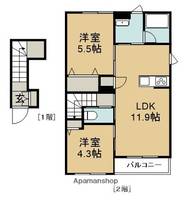 物件の間取り画像