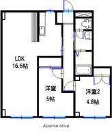 サンヒルズ西今宿102の間取り