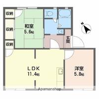 タウニィ優生 A102の間取り