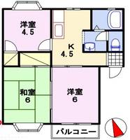 物件の間取り画像