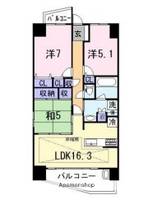 ポレスター三左衛門堀201の間取り