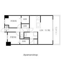 OA FLAT阿成107の間取り
