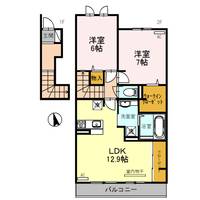 アリエッタ203の間取り