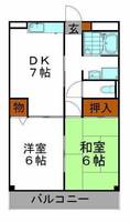 シャトレ手柄101の間取り