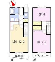 マウントビレッジ大池台(南棟)Lの間取り