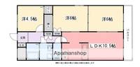 兵庫県姫路市別所町北宿の賃貸マンション208の間取り