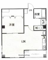 兵庫県姫路市平野町の賃貸マンション604の間取り