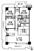 物件の間取り画像