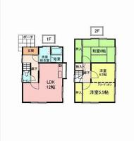 兵庫県姫路市夢前町山冨(一戸建)の賃貸物件戸建ての間取り