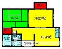 南マンションの間取り