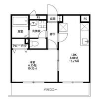 物件の間取り画像