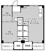 物件の間取り画像