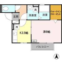 リヴェールシャトー A棟の間取り