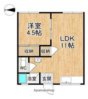 物件の間取り画像