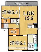 物件の間取り画像