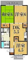レスポワールの間取り
