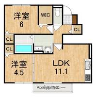 物件の間取り画像