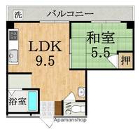 サニーコート菜畑の間取り